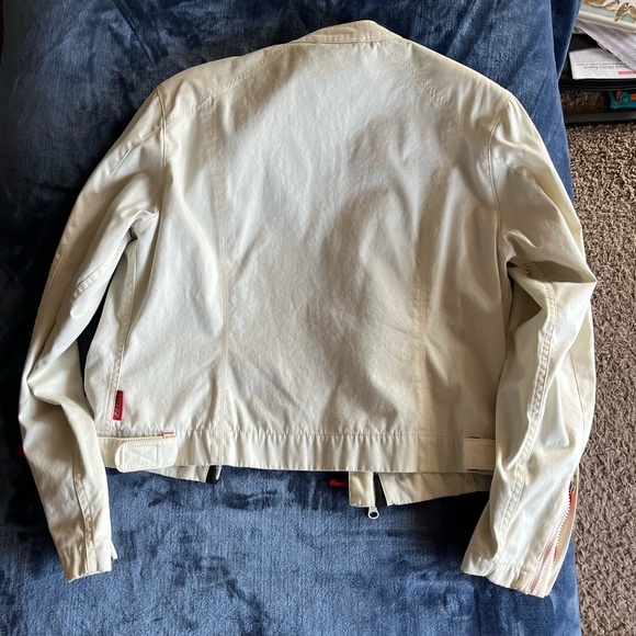 Harley Davidson off white riding jacket size medium - Picture 3 of 3